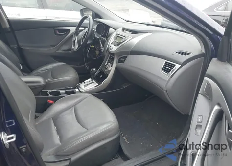 2012 Hyundai Elantra Limited from USA, damaged, VIN 5NPDH4AE0CH120139